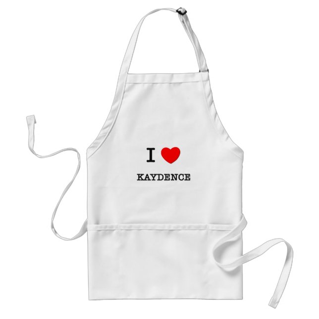 I Love Kaydence Standard Apron (Front)