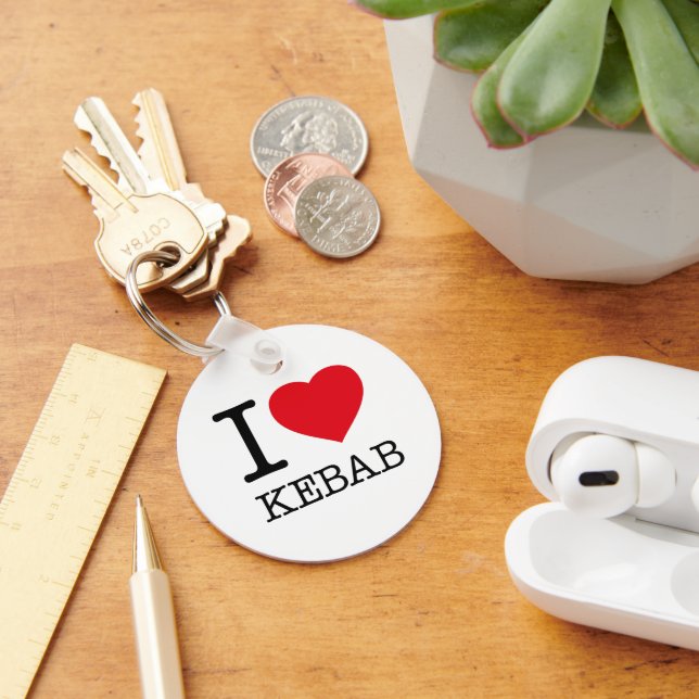 I LOVE KEBAB KEYCHAIN (Desk)