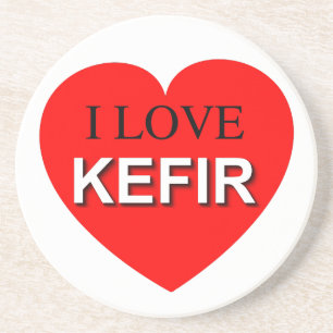 I Love Kefir Coaster
