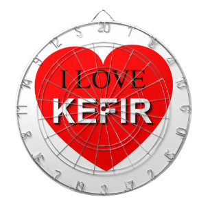 I Love Kefir Dartboard