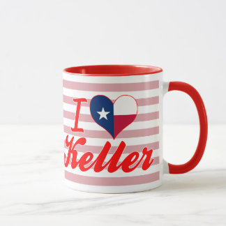 I Love Keller, Texas Mug