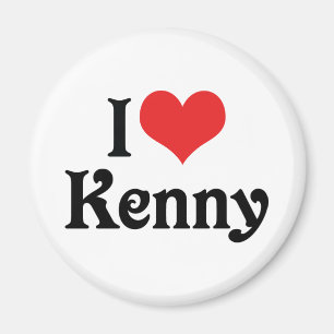 I Love Kenny Magnet