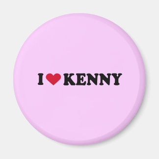 I LOVE KENNY MAGNET