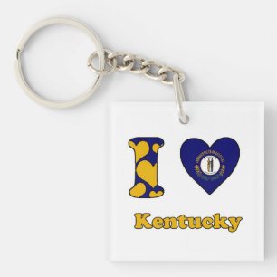I love Kentucky Keychain