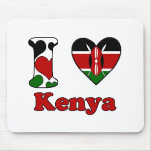 I love Kenya Mouse Pad