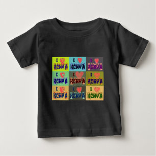 I love Kenya.png Baby T-Shirt