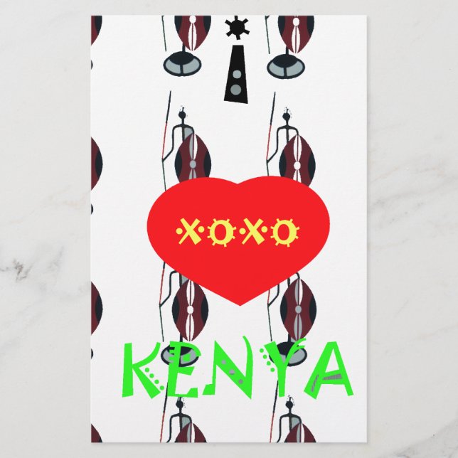 I Love Kenya XOXO (Front)
