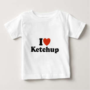 I Love Ketchup Baby T-Shirt