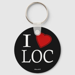 I Love Keychain
