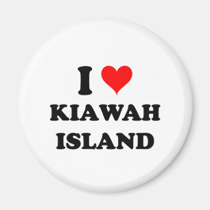 I Love Kiawah Island South Carolina Magnet