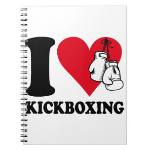 I love kickboxing notebook