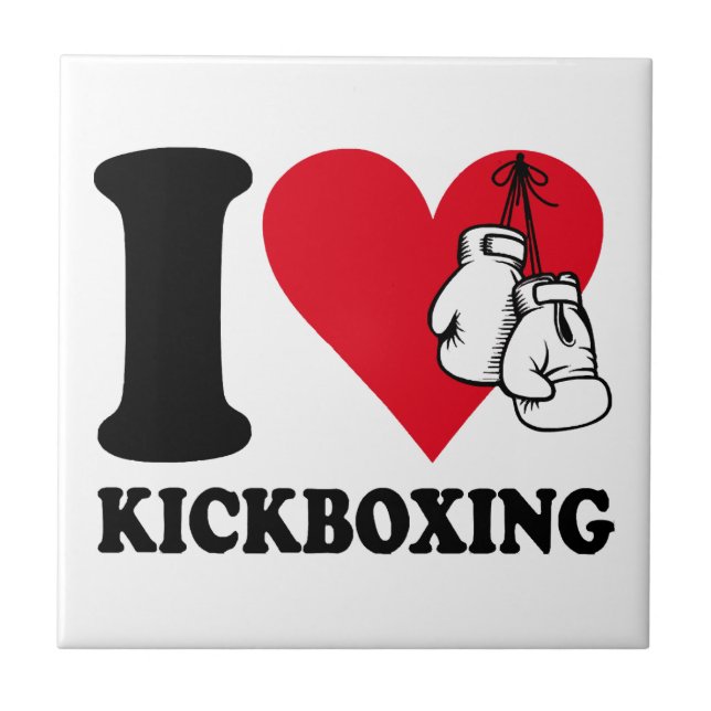 I love kickboxing tile (Front)