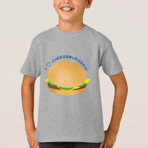 I Love Kiddie Cheeseburgers T-Shirt