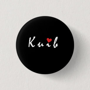 I love Kiev 1 Inch Round Button