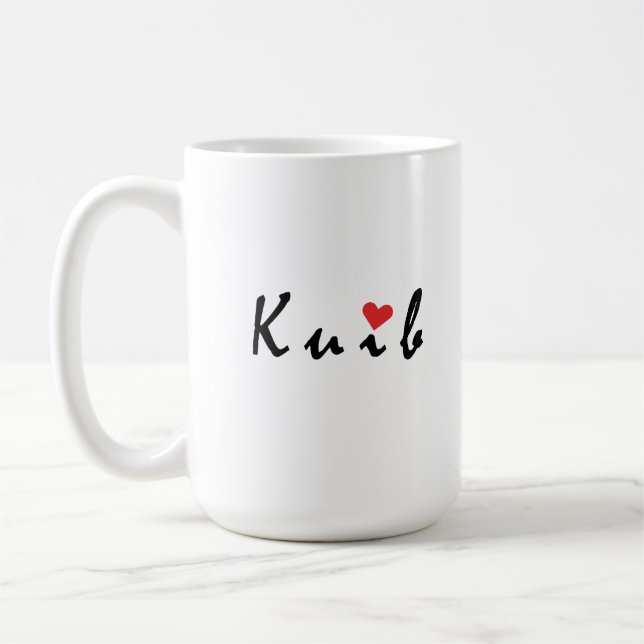 I love Kiev Coffee Mug (Left)