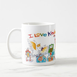 I Love Kindergarten Coffee Mug