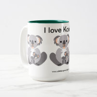  I love KOALAS- Australia - Marsupial -