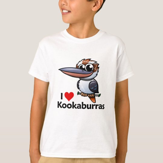 I Love Kookaburras T-Shirt