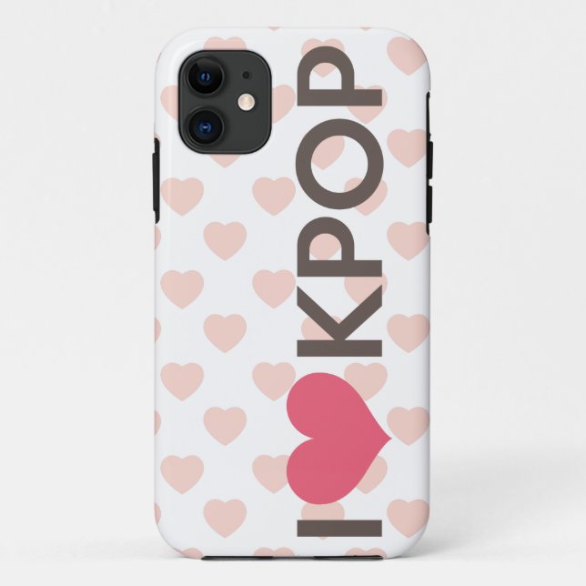 I Love Kpop Case-Mate iPhone Case (Back)