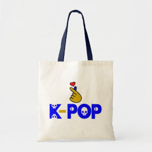 ♪♥I Love KPop Fabulous Chic Budget Tote Bag