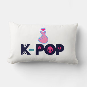 ♥I Love KPop Fabulous Soft and Wrinkle-free Lumbar Pillow