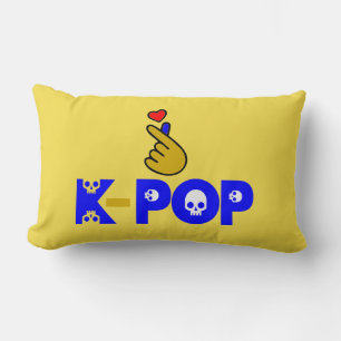 ♥I Love KPop Fabulous Soft and Wrinkle-free Lumbar Pillow