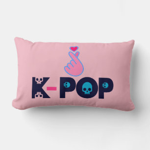 ♥I Love KPop Fabulous Soft and Wrinkle-free Lumbar Pillow