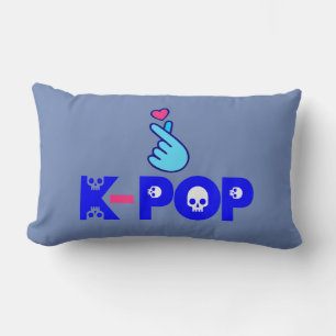 ♥I Love KPop Fabulous Soft and Wrinkle-free Lumbar Pillow