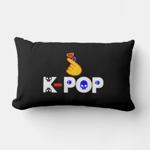 ♥I Love KPop Fabulous Soft and Wrinkle-free Lumbar Pillow