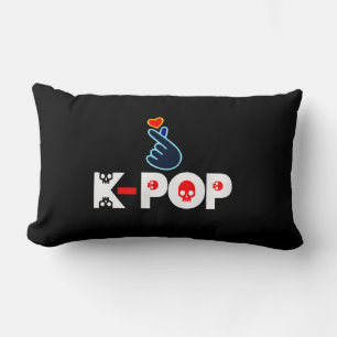 ♥I Love KPop Fabulous Soft and Wrinkle-free Lumbar Pillow