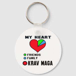 I love Krav Maga. Keychain
