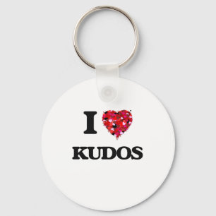 I Love Kudos Keychain