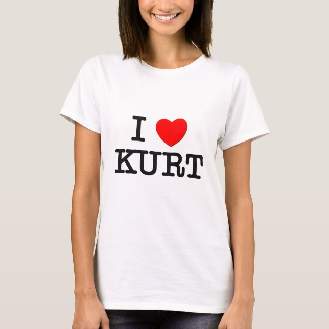 I Love Kurt T-Shirt (Front)