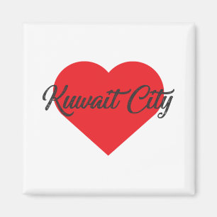 I Love Kuwait City Magnet