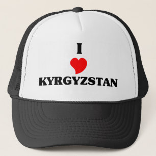 I Love Kyrgyzstan Trucker Hat
