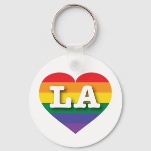 I love LA Gay Pride Keychain