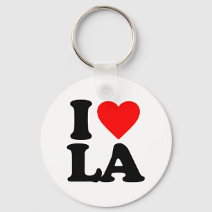 I LOVE LA KEYCHAIN
