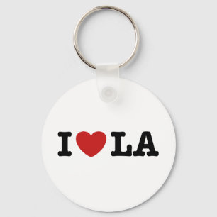 I Love LA Keychain