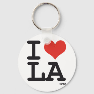 I love LA Keychain