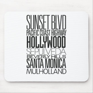 I Love LA Mouse Pad