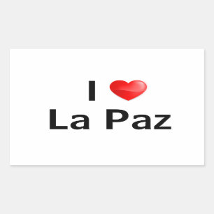 I love La Paz Sticker