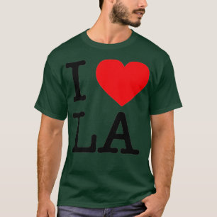 I Love LA Short Sleeve I Heart Los Angeles Top 