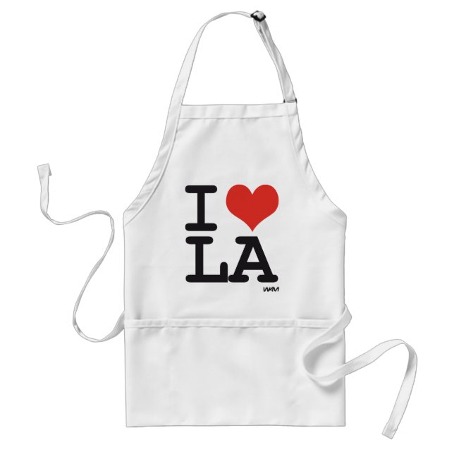 I LOVE LA STANDARD APRON (Front)