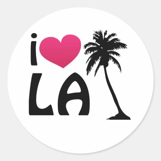 I Love LA Sticker