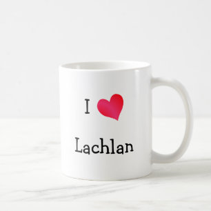 I Love Lachlan Coffee Mug