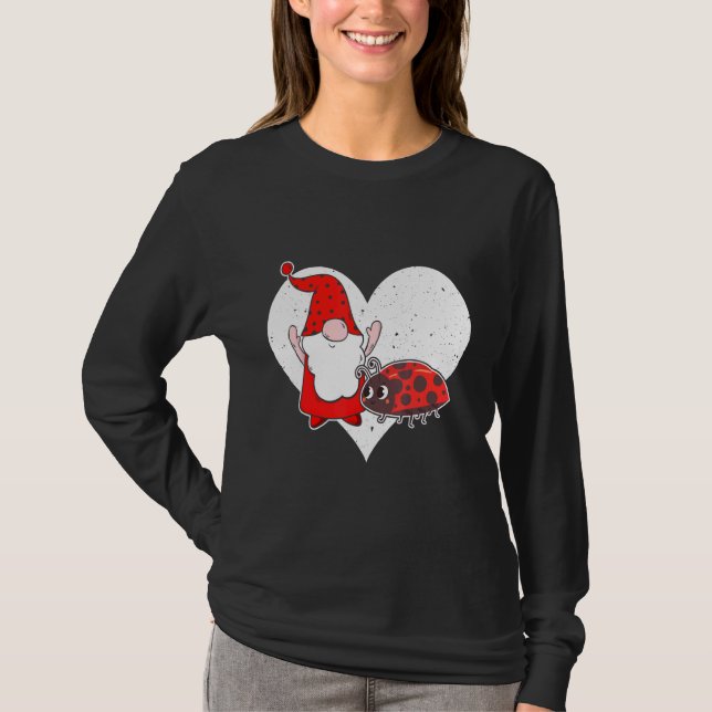 I Love Ladybugs 2 T-Shirt (Front)