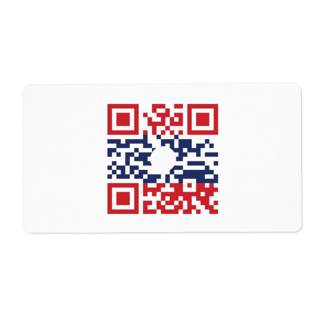 I Love Laos (Khoy Huk Lao) Drapeau QR Code | Geek  (Devant)