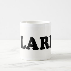 I LOVE LARRY COFFEE MUG