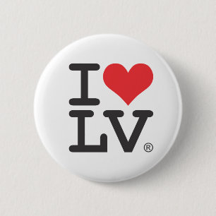 I Love Las Vegas 2 Inch Round Button