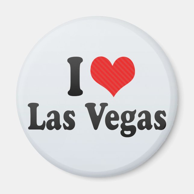 I Love Las Vegas Magnet (Front)